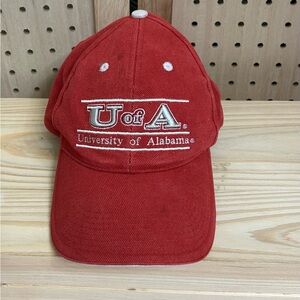 University of Alabama U of A Hat Crimson Roll Tide The Game Adjustable Cap